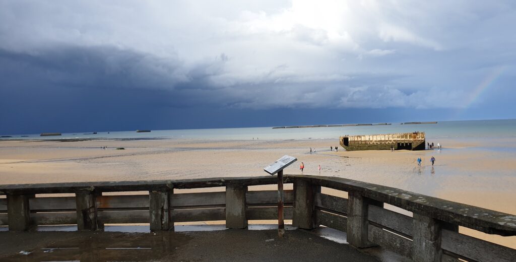 Arromanches D-Day Mulberry Harbour Normandy