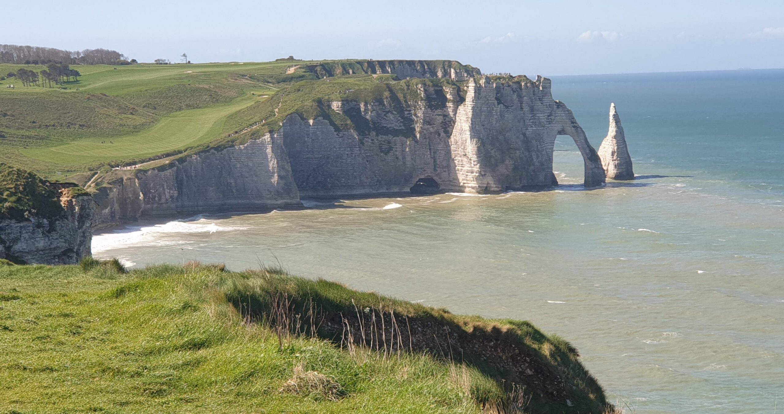 Private 5-Day Normandy Tour Étretat cliffs on a private Normandy tour